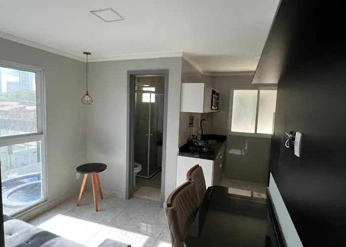 Flat De Alto Padrao Ar Condicionado Piscina E Academia