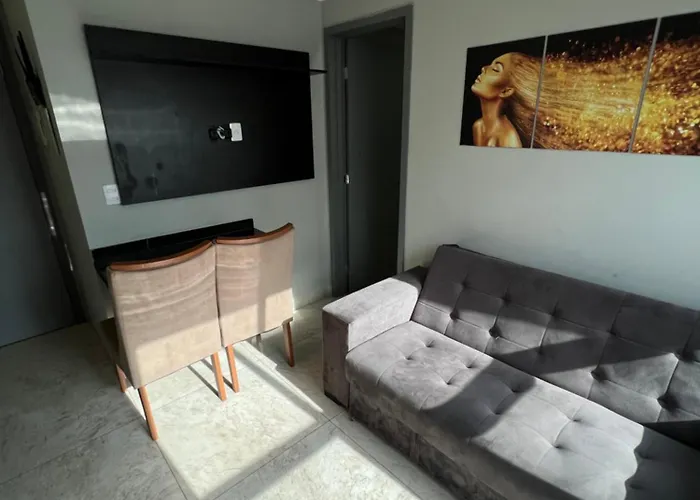 Flat De Alto Padrao Ar Condicionado Piscina E Academia